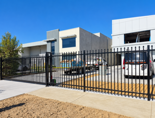 Commercial Garrison Fencing & Gate Project – Malaga